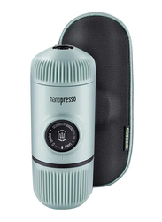 Wacaco 80ml Nanopresso Portable Espresso Coffee Maker, with Protective Case, WC-NANOP, Arctic Blue