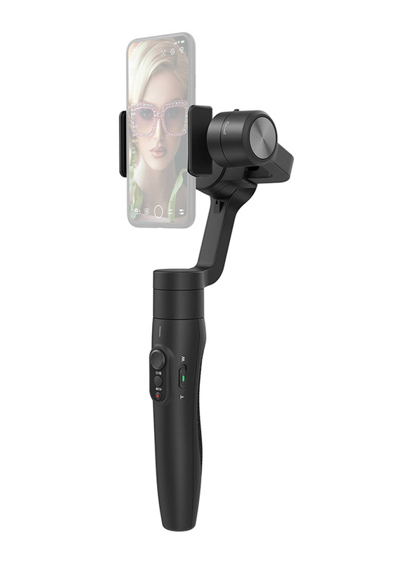 Feiyu-Tech Vimble 2S 3-Axis Handheld Smartphone Stabilizer with 18cm Extension Pole & Mini Tripod for all Smartphones, Black