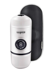 Wacaco 80ml Nanopresso Portable Espresso Coffee Maker, with Protective Case, WC-NANOP, Chill White