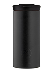 24Bottles 600ml Travel Double Walled Insulated Stainless Steel Tumbler, Tuxedo Black