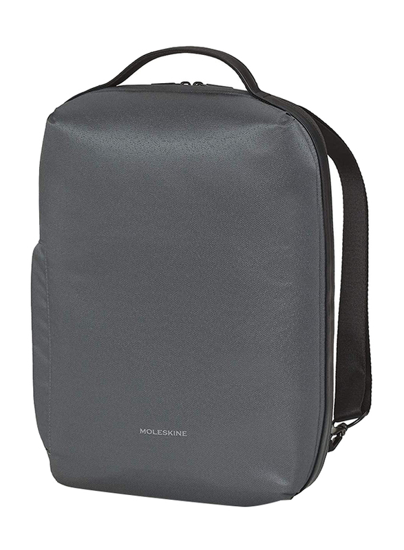 Moleskine Backpack 15-inch Vertical Backpack Laptop Bag, Grey