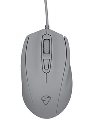 Mionix Castor Ergonomic Optical 6 Button RGB Gaming Mouse, Shark Fin, Grey