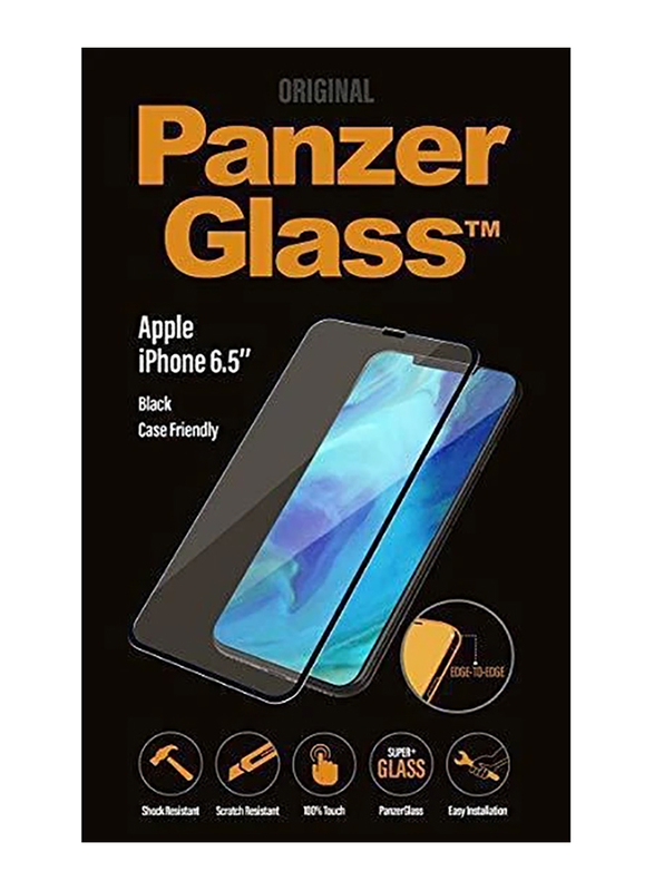 

PanzerGlass Apple iPhone XS/X Black Case Friendly Mobile Phone Screen Protector, Black