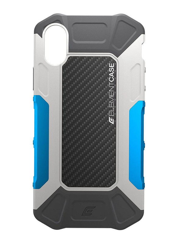 

Element Case Apple iPhone XS/X Formula Mobile Phone Case Cover, Grey/Blue