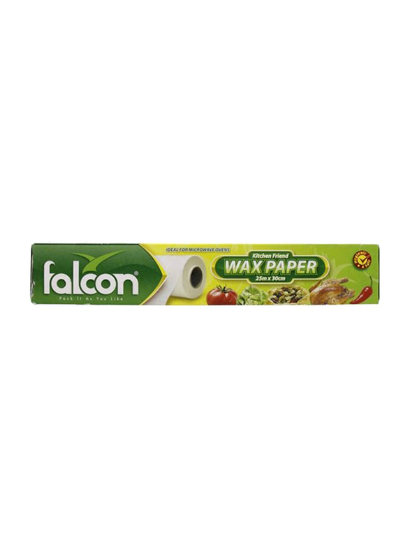 

Falcon Wax Paper, White, 25 x 30m