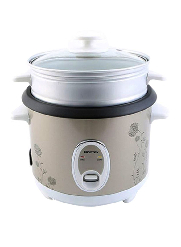 

Krypton Non-Stick Electric Rice Cooker, KNRC6055, Silver/Grey