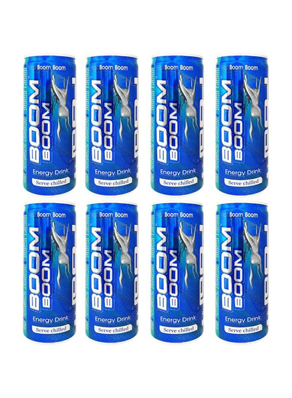 

Boom Boom Energy Drink, 8 Can x 250ml
