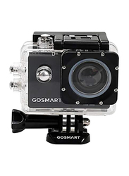 GoSmart Icon 7 Plus Action Camera with 12 MP, Black
