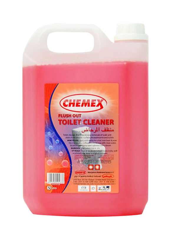 

Chemex Flush Out Toilet Cleaner, 5 Litre