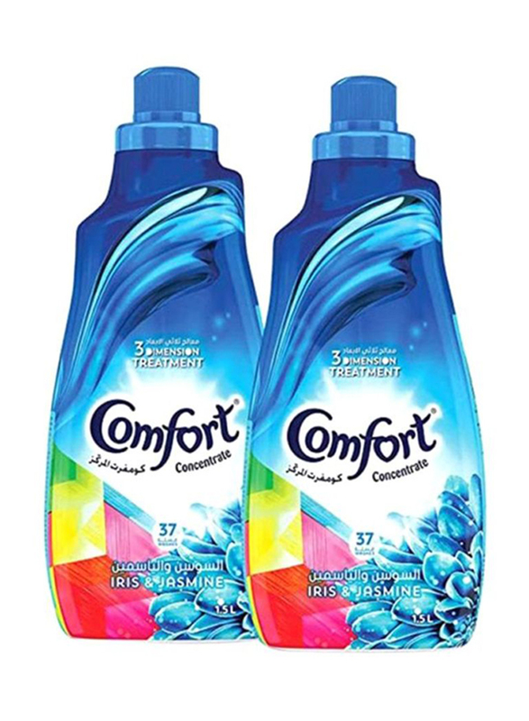 

Comfort Concentrated Fabric Softener, 2 Bottles x 1.5 Litre
