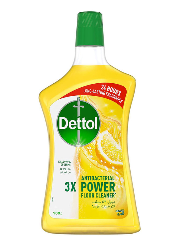 

Dettol Lemon Anti-Bacterial Power Floor Cleaner, 900ml