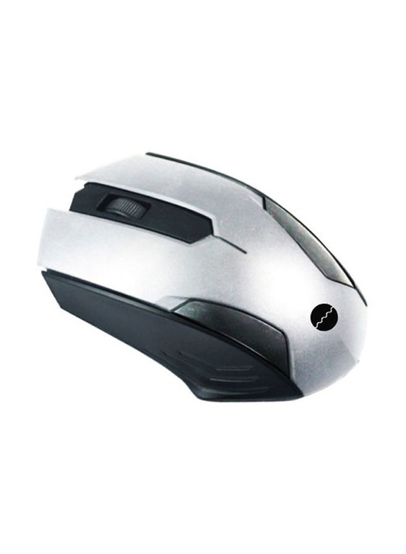 

Light Wave LW M95U Wireless Optical Normal Mouse, Silver/Black