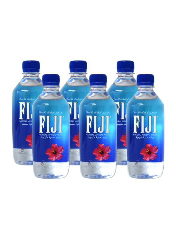 

Fiji Natural Mineral Water, 6 Bottles x 500ml
