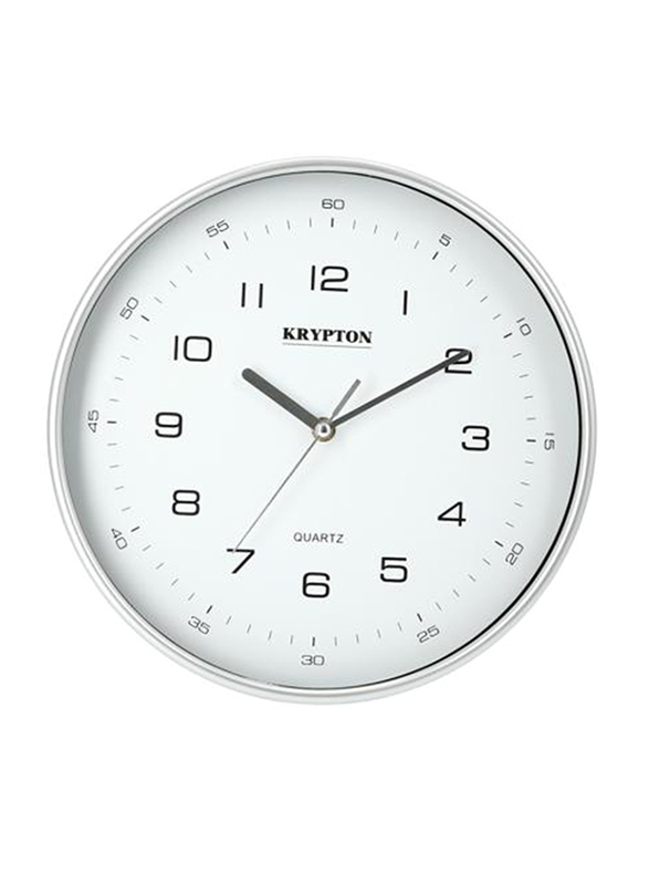 

Krypton Round Wall Clock, KNWC6122, White