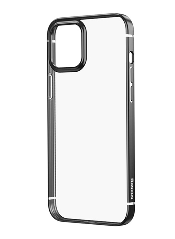 

Baseus Apple iPhone 12 Mini Premium Plating Mobile Phone Case Cover, Black