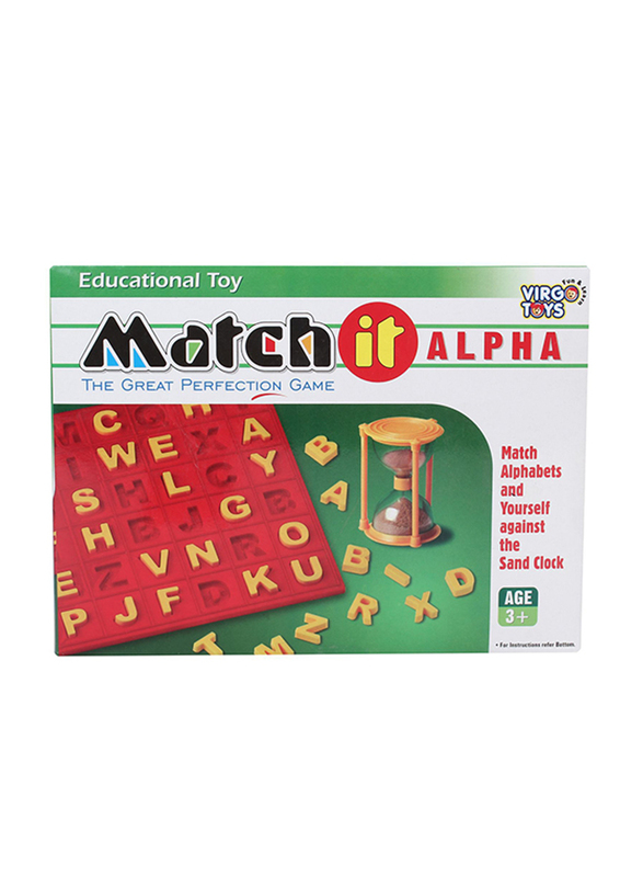 

Virgo Toys Match It Alpha Numero, 39-Pieces, Ages 3+