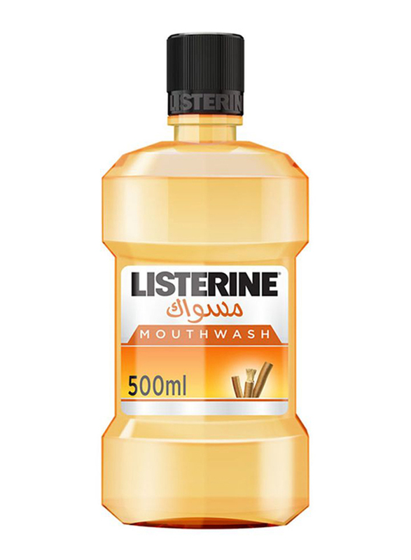 

Listerine Miswak Mouthwash, Gold, 500ml