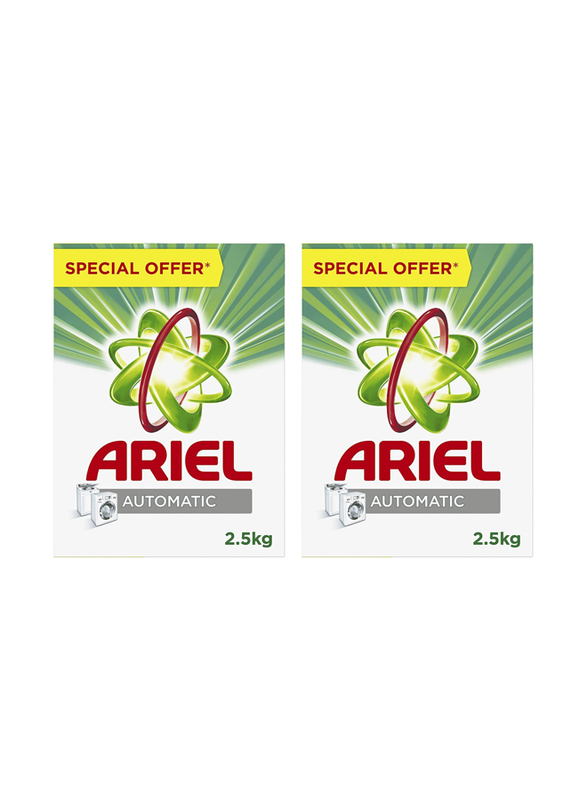 

Ariel Washing Powder Laundry Detergent, 2 Pack x 2.5 Kg