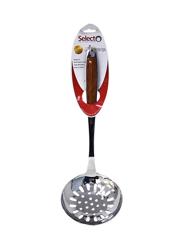 

Selecto Stainless Steel Skimmer, Sel0295, Brown/Silver