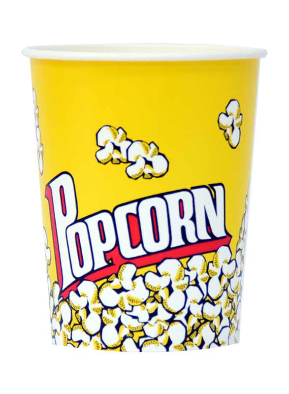

Hotpack 950ml 50-Piece Paper Round Popcorn Tub, HOT0574, Multicolor