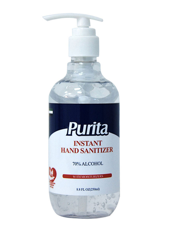 

Purita Instant Hand Sanitizer, Clear, 250ml