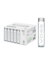Voss Natural Mineral Water, 24 Glass Bottle x 375ml