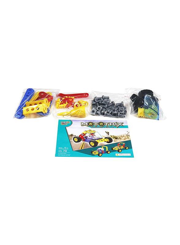 

Virgo Toys Mototrix Roadster 2, 78-Pieces, Ages 5+