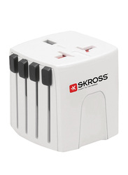 Skross World Wall Charger, MUV Micro Multi Adapter, 1302180, White