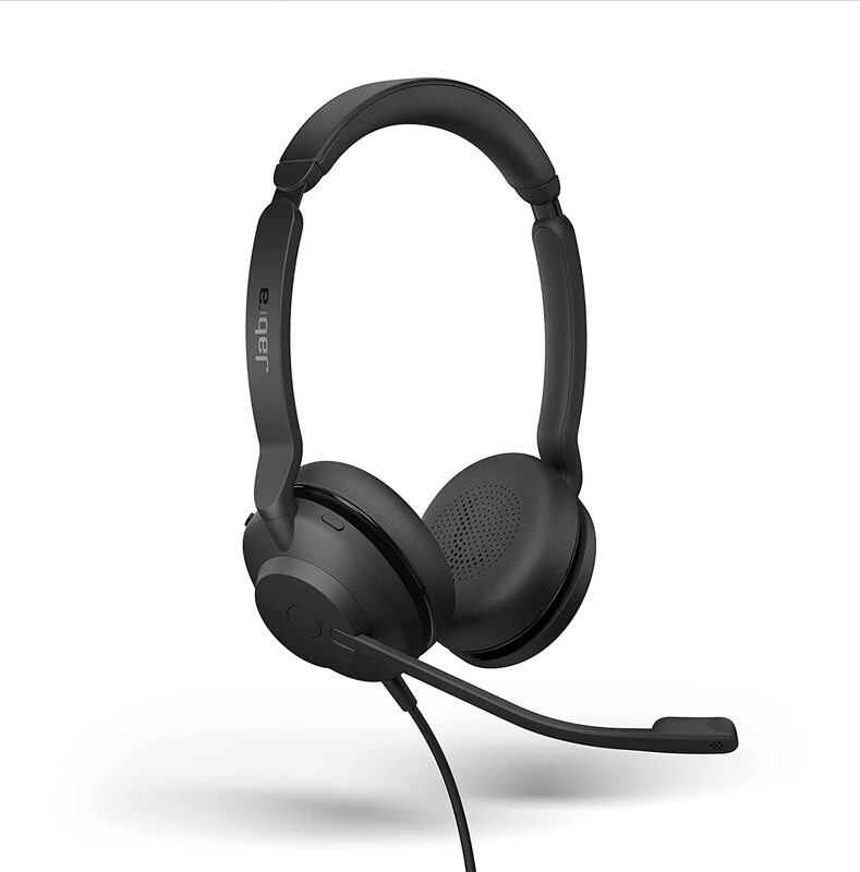 

Jabra Connect 4H Professional Wired On-Ear Headphones, Black