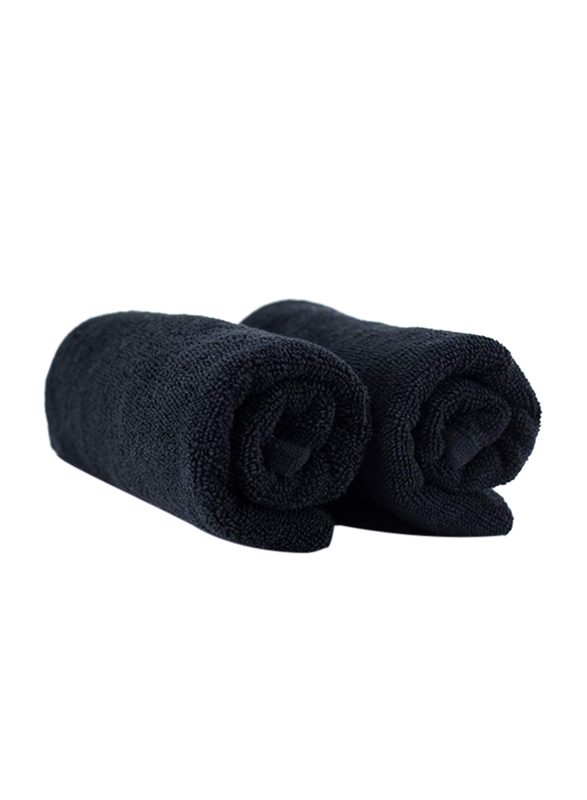 

Sport Gym Towel Set, Black, 2 Pieces