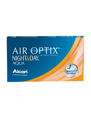 Air Optix Alcon Night & Day Aqua Monthly Pack of 3 Contact Lenses, Base Curve: 8.4mm, Clear, -2.75