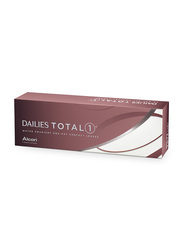 Dailies Alcon Total 1 1-Day Pack of 30 Contact Lenses with Various Powers, Clear, -5.00