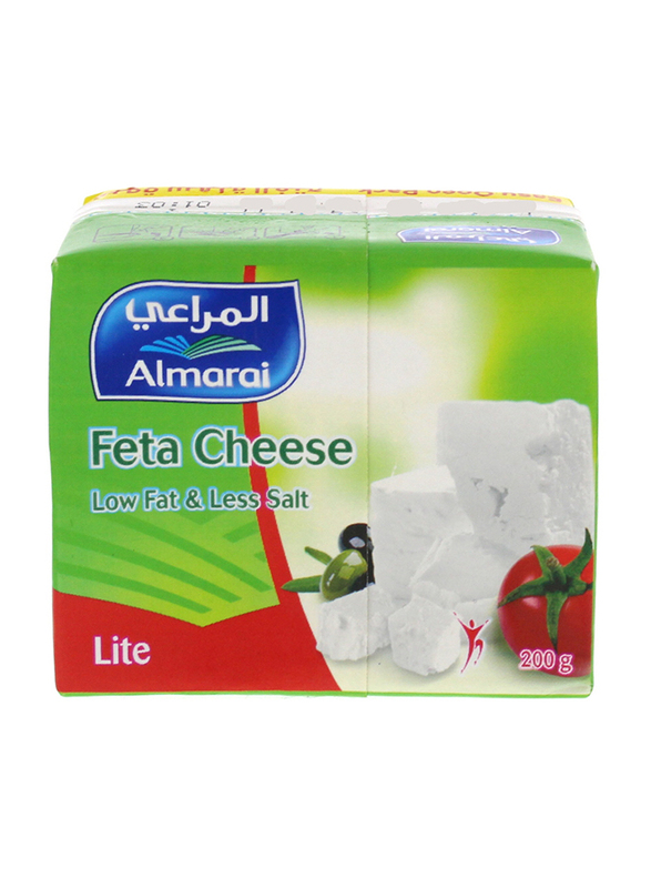 Al Marai Feta Low Fat & Less Salt Cheese, 200g