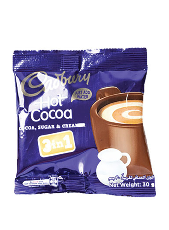 Cadbury Hot Cocoa 3 in 1, 30g
