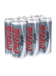 Coca Cola Light Drink, 6 Can x 330ml