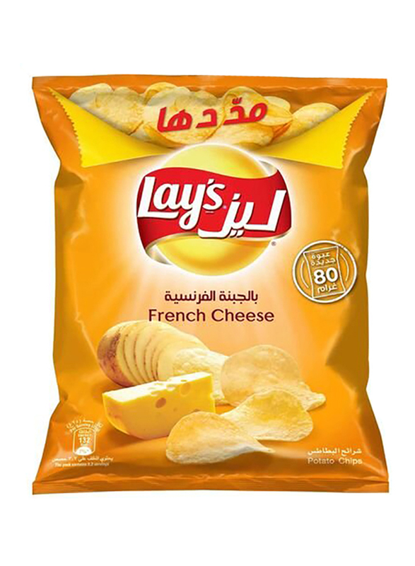 

Lay's French Cheese Potato Chips, 80g