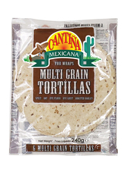 Cantina Mexicana Multi Grain Tortillas, 6 Pieces, 240g