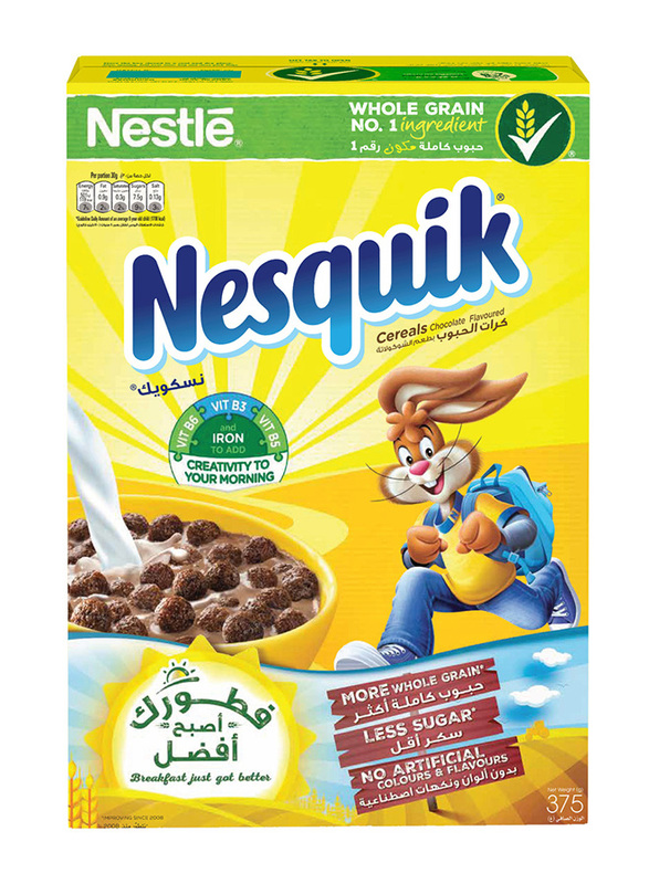 Nestle Nesquik Breakfast Chocolate Cereals, 375g