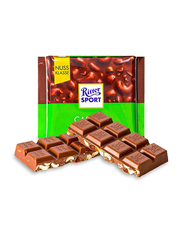 Ritter Sport Chocolate Slab Filled with Salted & Roasted Cashews, 100g