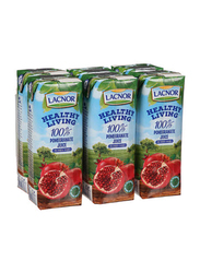 Lacnor Healthy Living Pomegranate Juice, 6 Pack x 250ml