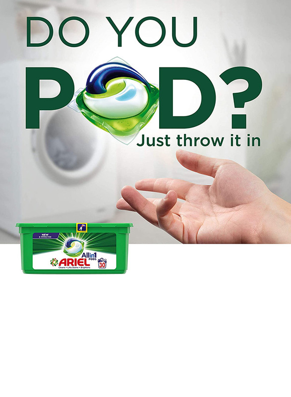 Ariel 3-in-1 Original Laundry Detergent Pods, 15 x 25.2g