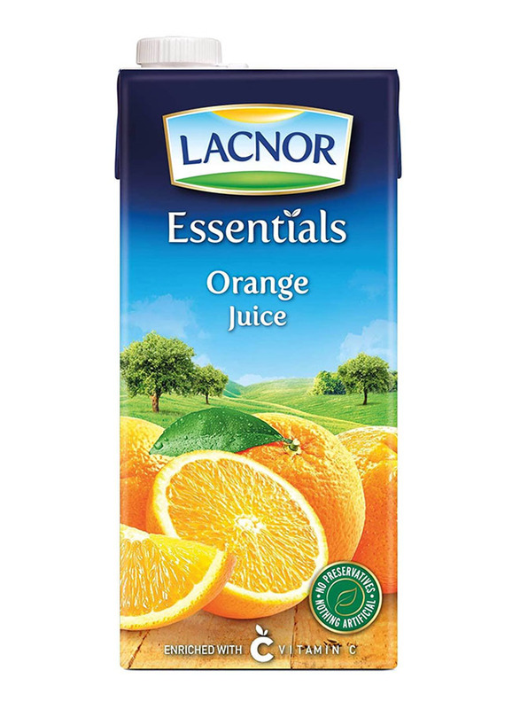 Lacnor Essentials Orange Juice, 1 Liter