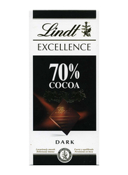 Lindt Excellence 70% Cocoa Dark Chocolate, 100g