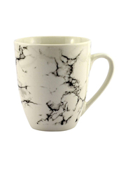 RoyalFord 350ml Stoneware Marble Mug, RF9230, White
