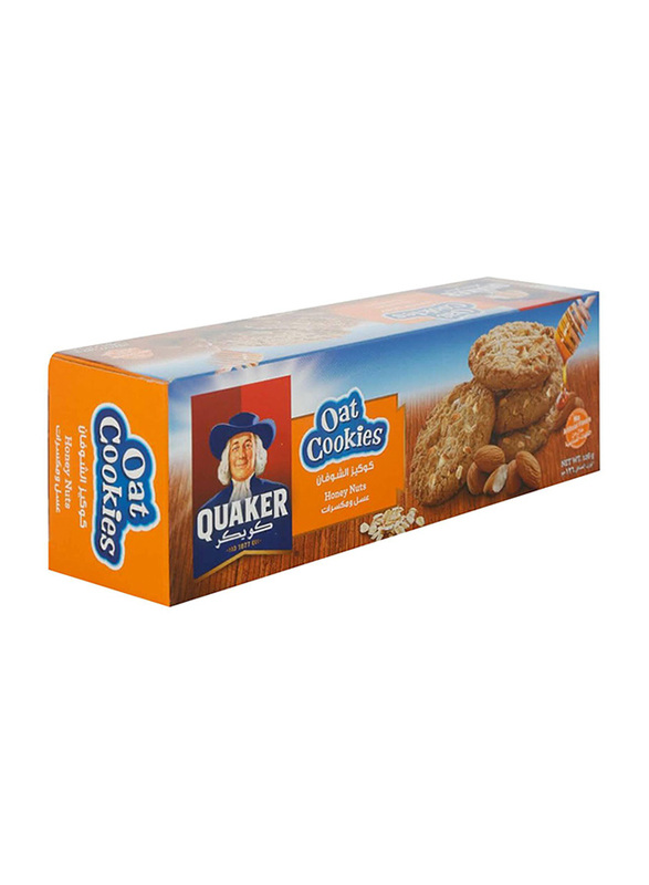 

Quaker Honey Nuts Oat Cookies, 126g