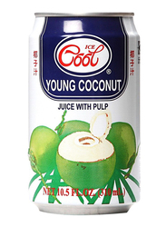 Ice Cool Young Coconut Juice Can with Pulp, 310ml