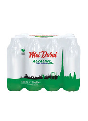 Mai Dubai Alkaline Zero Sodium Water, 12 x 500ml