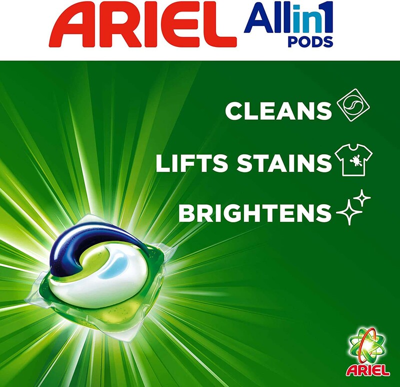 Ariel All in 1 Pods Washing Liquid Capsules, 15 x 27g