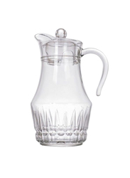 Luminarc 1.8 Ltr Victoria Glass with Lid, Clear