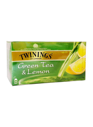 Twinings Lemon Green Tea Bags, 25 Tea Bags x 2g